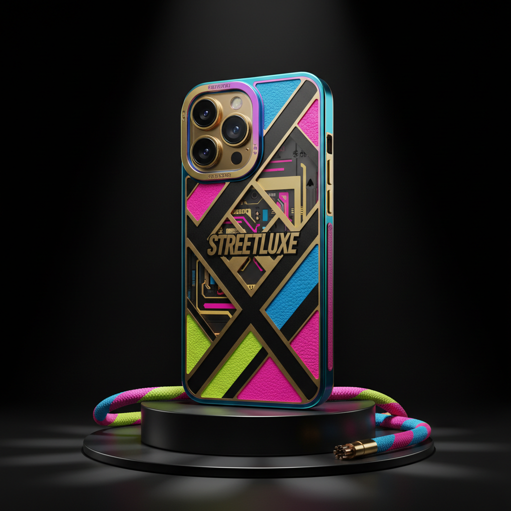New Style Smartphone Pro in bold colorful luxury design