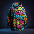 Bold Graphic Hoodie with vibrant streetwear print